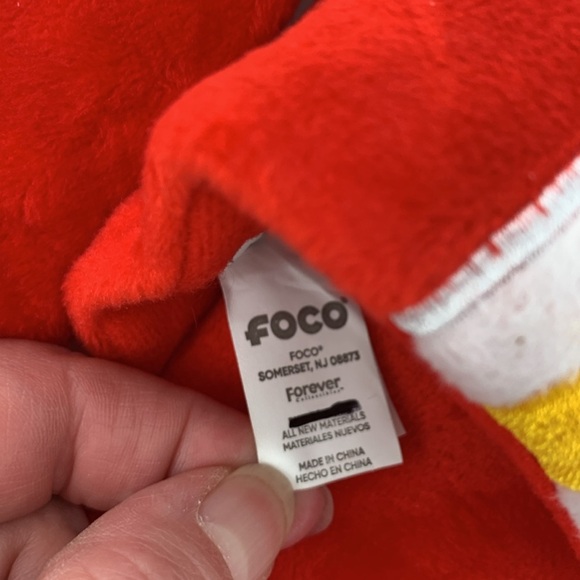 FOCO Kansas City Chiefs plush slide slipper mule KC NFL Football men new XL - Picture 6 of 6